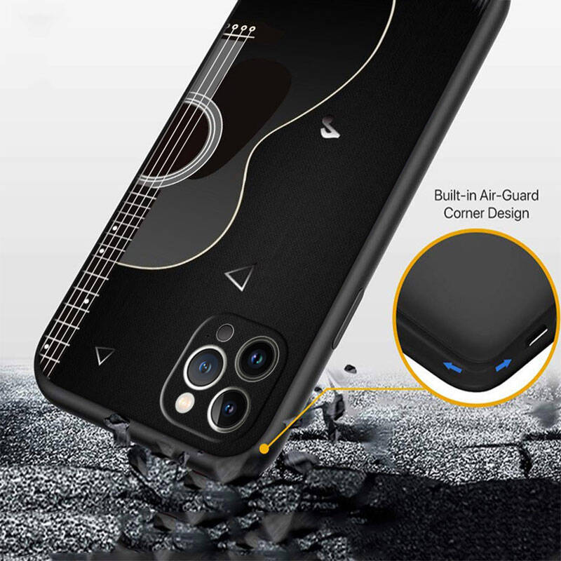 RT60 Music guitar Case for Samsung Note 20 10 S25 S26 Plus Ultra Lite FE A51 A52 A53 A71 A72 A73 M20 M30 M21 M31 M51 A11 A70 A56 A26 A27