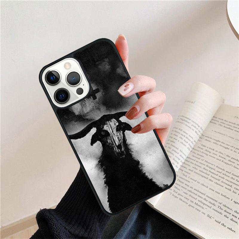 Devil Satan Mobile Phone Cases Cover For iPhone 17 Air 16 16e 15 14 12 13 11 Pro MAX apple Plus Coque