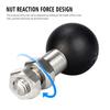 1"/25mm Ball Base M10x1.25 Male Thread Mount For Motorcycle Handlebar Adapter