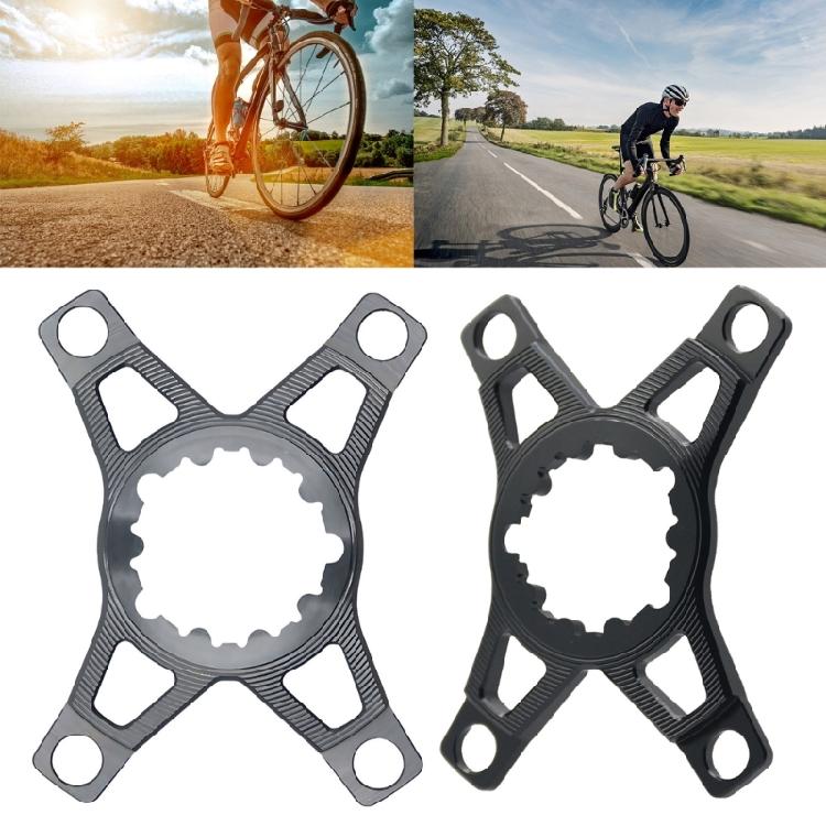 110 BCD 4 Bolt Aluminum Alloys Chainring Adapters Replacement Light Weight Direct Mount Converter Easy to Install