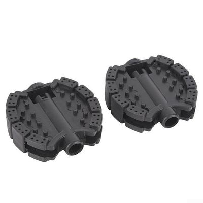1Paio Pedali Bicicletta Bambino Triciclo Bicicletta Pedale Nero Ricambio