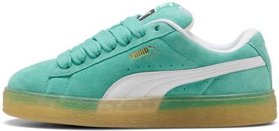 Suede XL Unisex Sneakers Aquatic/white