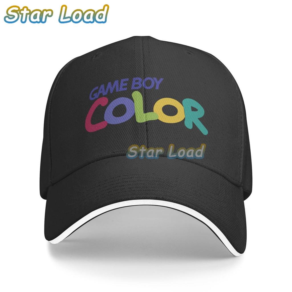 Game Boy Color Baseball Cap for Unisex Cool Sun Caps Summer Outdoor Sunscreen Sports Sun Hat