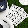 120 Stück Sport-Thema Sportball-Aufkleber Fußball Gesichtskunst-Aufkleber Sport-Geburtstagsparty