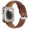 KALEBOL Genuine Cow Leather Watch Strap for Apple Watch Ultra 3 2 1 49mm/Series 11 10 46mm/9 8 7 45mm/SE3 SE2 SE 6 5 4 44mm/3 2 1 42mm