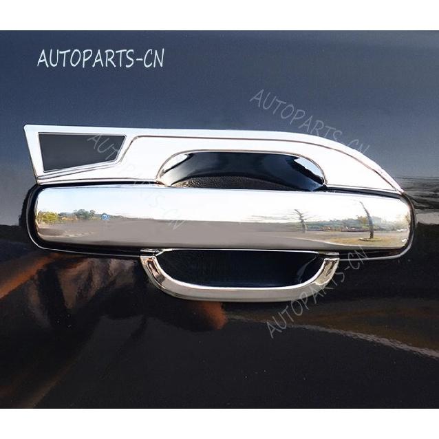 4X ABS Chrome Car Smart Door Handle Cover Trim For Ford Ranger 2024 2025