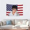 1 Stück P1harmony Keeho US-Flagge Wandteppich Flachdruck Poster-Stil Wandkunst Kpop Konzert Dekoration Patriotisches Geburtstagsgeschenk Einfach aufzuhängen