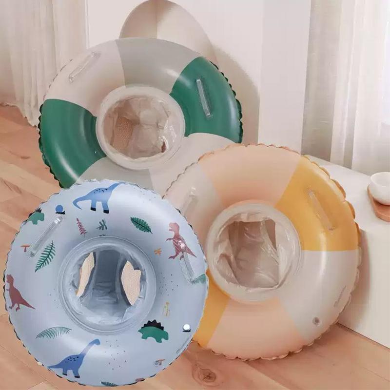 Toddler Pool Float Inflatable Baby Swim Ring Tube Safety Seat Pool Toys For Kids Child Swimming Circle Beach Water Play Games