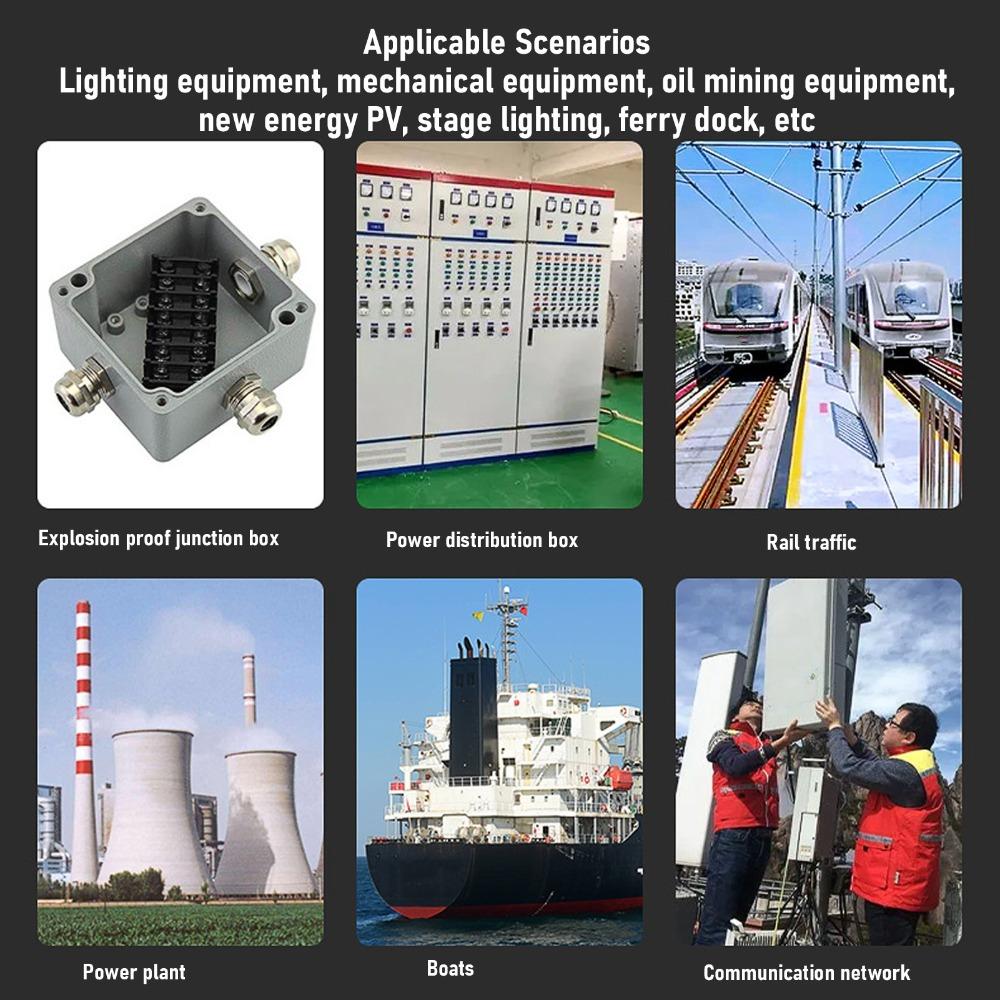 15-22mm Cable Diameter Wire Glands Joints M32 Waterproof Connector  Electrical Switchboard