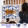 Dog Cooling Mat Dog Cooling Crate Gel Pad Heat Dissipation Summer Relaxation Pet Sleeping Accessories For Backyard Kennels