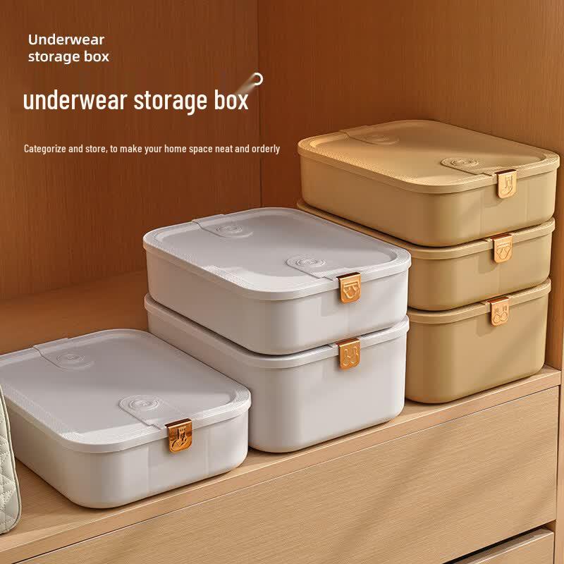 TAYHEE 3-in-1 Underwear Storage Box Set