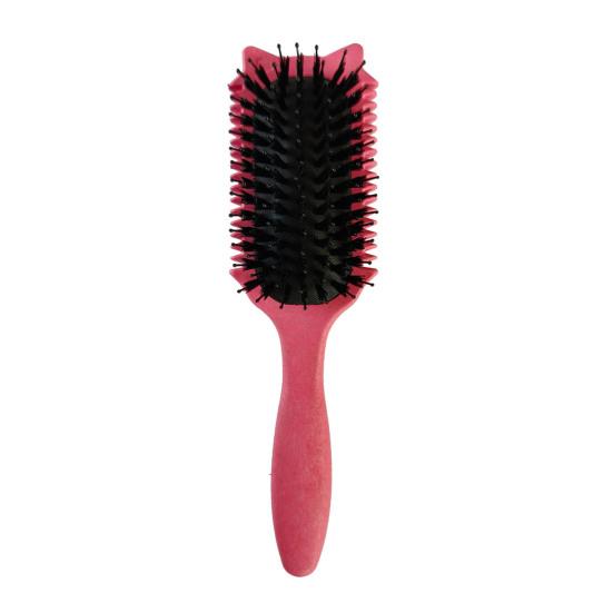 Cat Ear Curl Defining Brush Scalp Massage Reduces Frizz Anti-static Hair Comb Portable Men Women Hair Volumizing Detangling Bristles Brush