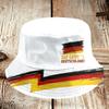Men's Bucket Hat with Curved Brim Breathable Lightweight Sun Protection Hat Adjustable Fit Outdoor Cap for Casual Use