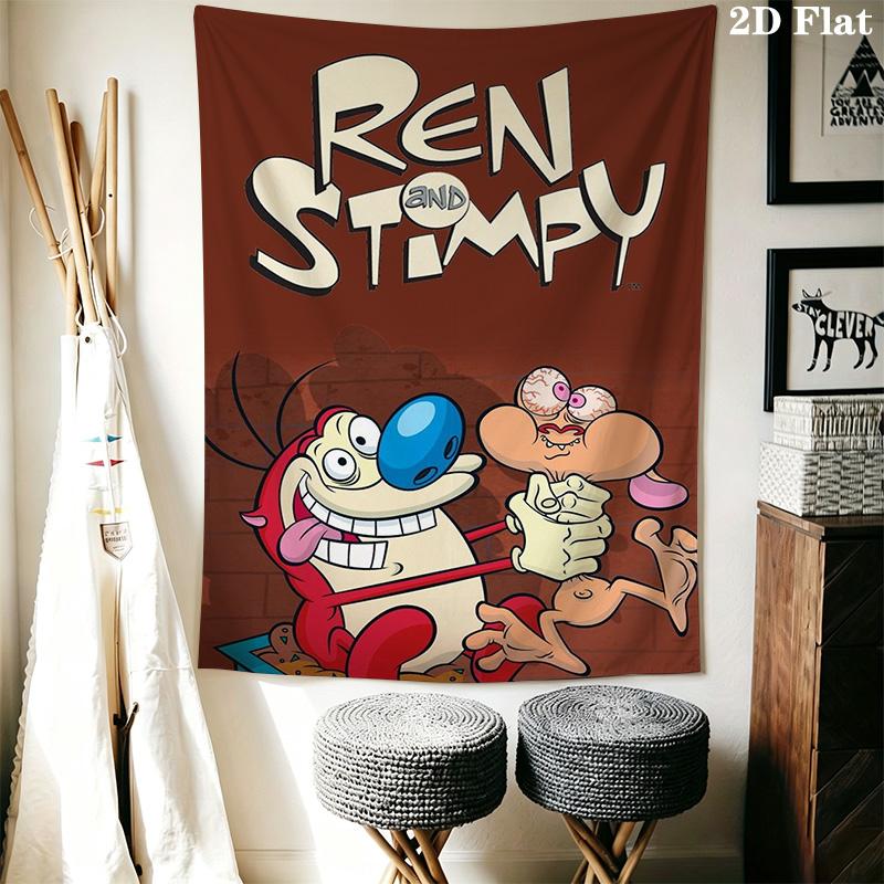 Big-Nosed Charming Cartoon Character Pattern Home Decor Tapestry, Wall Hanging, Decorative RV Wall Cloth.ZGT0914153