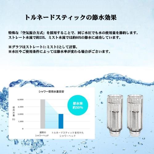 NautoUs Tornad Stick [Authentic Dealer] [Tornado Stick] Shower Head Water Purification Cartridge, Reduces Chlorine, Improves Cleaning, and Saves Water