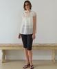 Hauseuobeupondeu Ruffled String Off Shoulder Blouse Ivory
