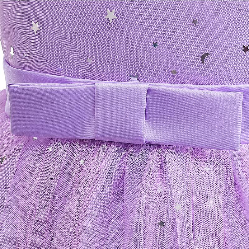 Baby Girl Frozen Elsa Princess 100% Polyester 3-8Y Dress