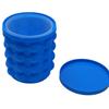2 in 1 Ice Cube Mold Bucket Ice Tray Silicone Ice Bucket Portable Frozen Drink Maker for Whiskey Beer Bottle Bucket Kitchen Tool