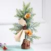 Urlaub Fake Tree Branch Berry Flower Christmas Showcase Ornament Desktop Decor