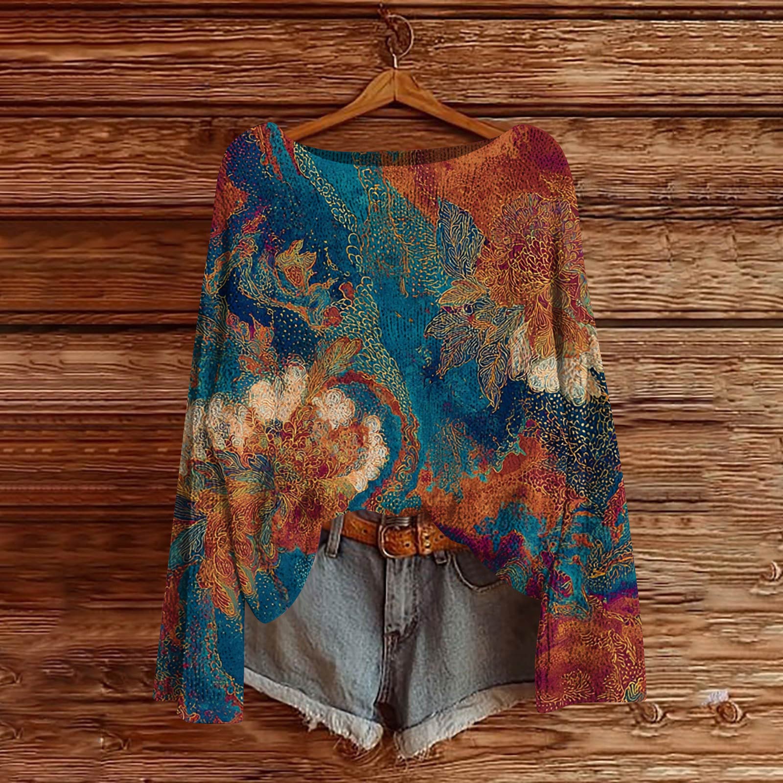 

Женский легкий свитер с круглым вырезом, повседневный вязаный пуловер с длинным рукавом XL небесно-голубой