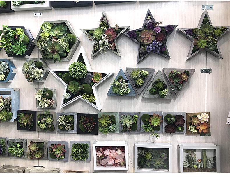 Huashe Red Air Succulent: Creative Faux Green Plant for Home Décor