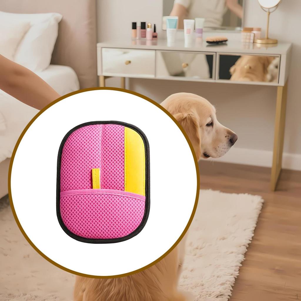 Pet Hair Removal Glove Deshedding Brush Long and Short Tool Groomimg for Bed