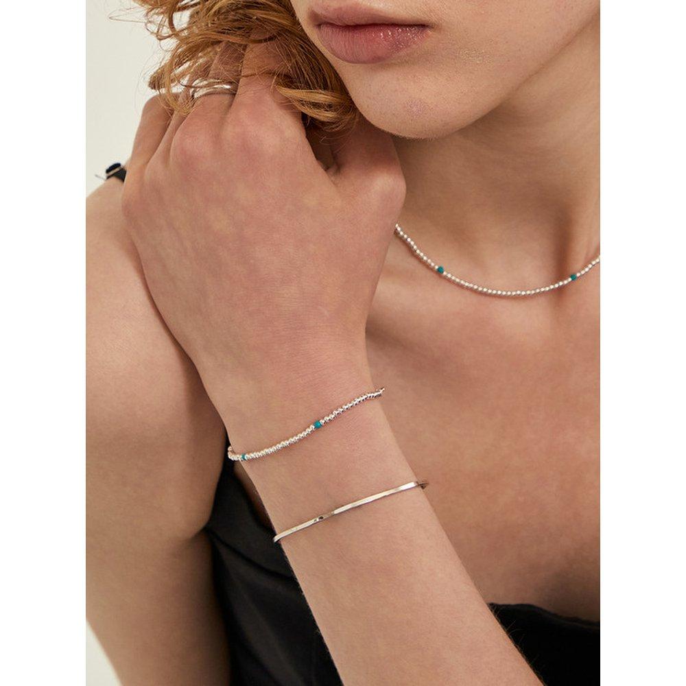 Silver 925 Breeze Turquoise Point Bracelet Lsb24