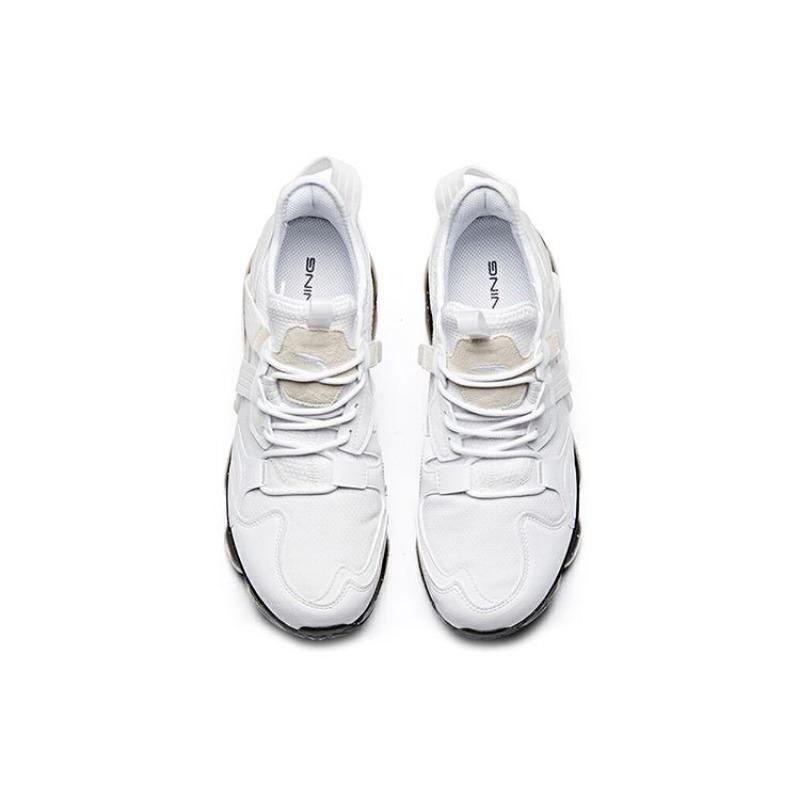 Anta Scarpe da Corsa Basse in Rete con Ammortizzazione ad Aria Completa Sneakers da Uomo Bianco 912035556-12