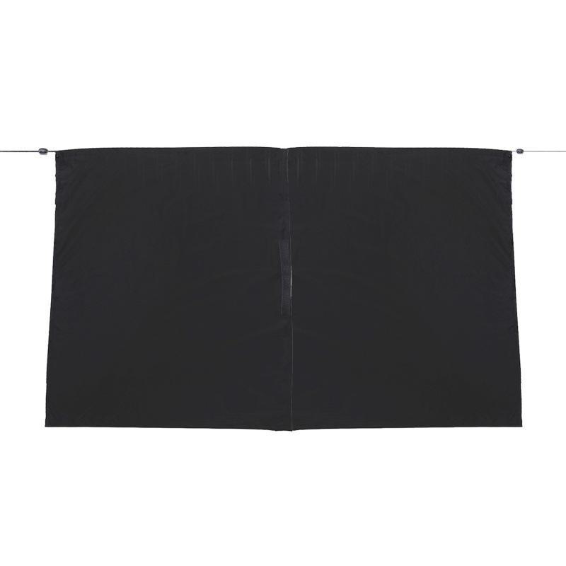 Black Car Privacy and Sunshade Curtains: Front, Rear, and Middle Blackout Curtains for Commercial Vehicles