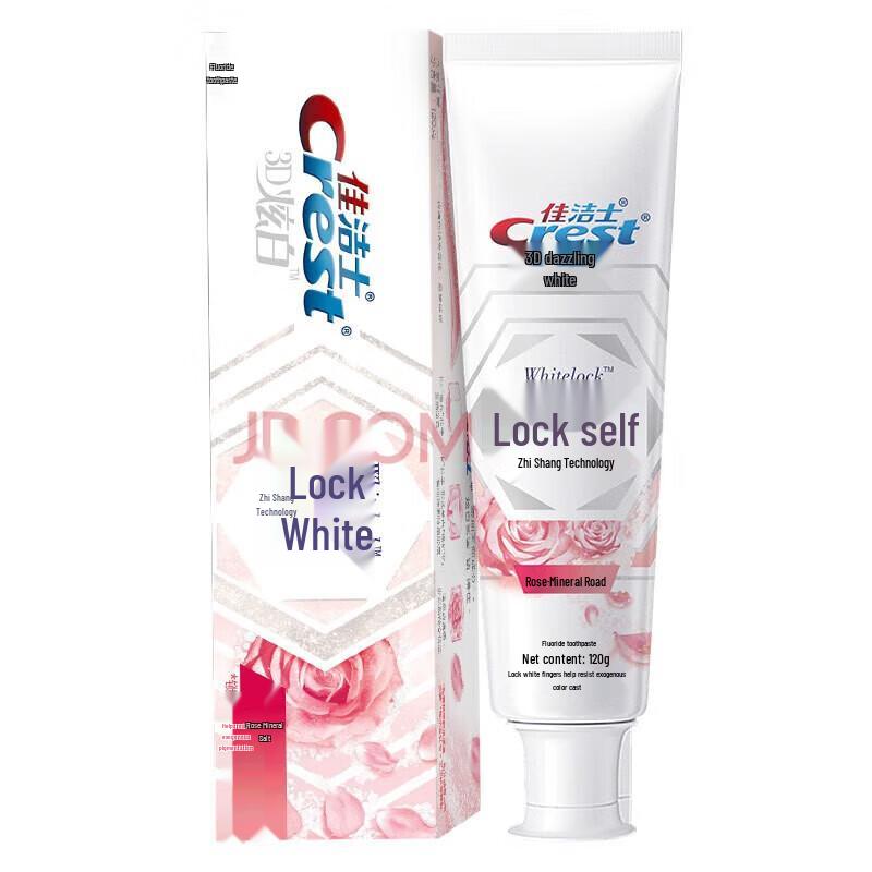 

Crest 3D White Rose Mineral Salt Whitening Toothpaste