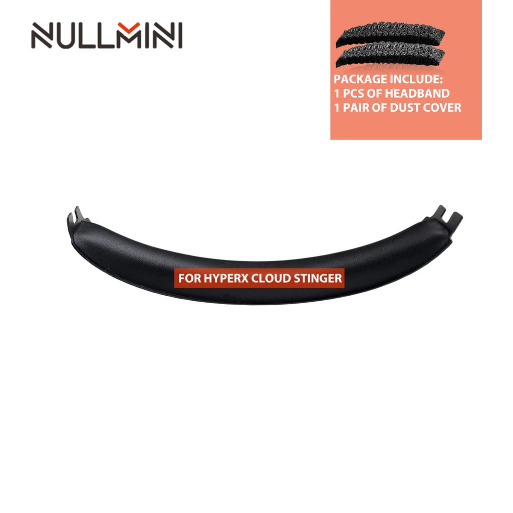 Nullmini Replacement Earpads for HyperX Cloud Stinger Headphones Cooling Gel Ear Pads Cushion Earmuffs Sleeve Headband