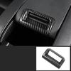 For Toyota Highlander XU70 Refit   2022 Car Carbon Fiber Interior Mouldings Gear Panel Cover Frame Accessories For