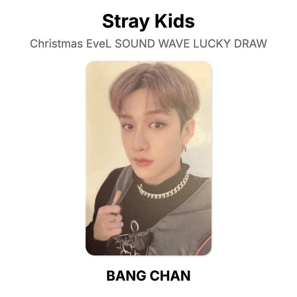 Stray Kids Christmas EveL SOUND WAVE LUCKY DRAW Official Photocard