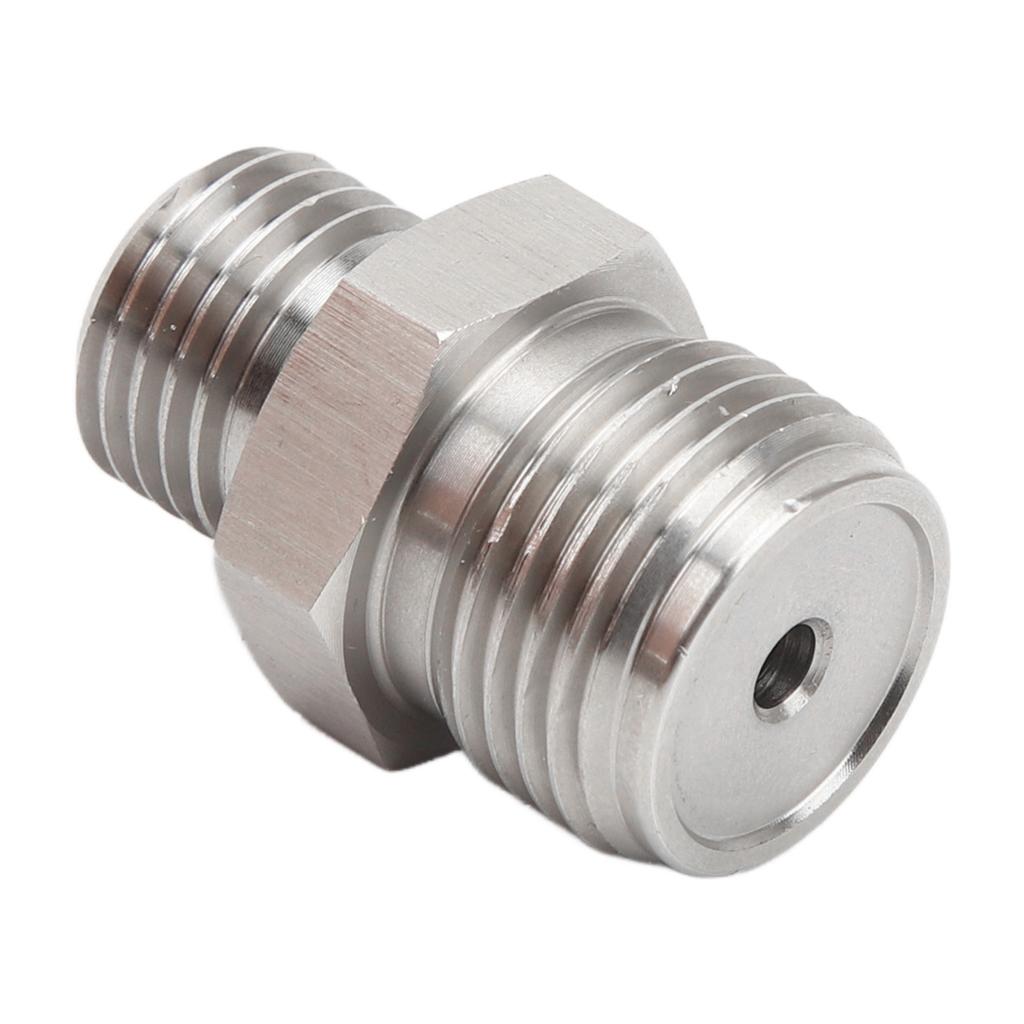 M14x1.5 Kraftstoffleistenanschluss Edelstahl Schlauch Gasanschluss Kraftstoffpumpen-Schienenadapter Fitting für Sierra 2500 3500