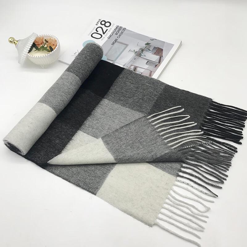 SIYUTANG Lamb Wool Plaid Scarf