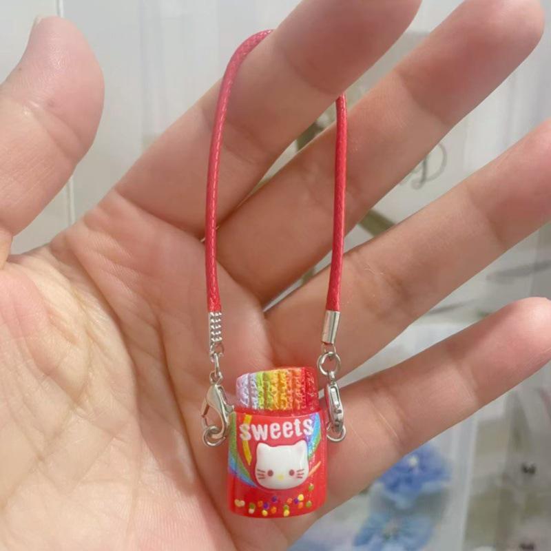 Dollhouse Miniature Candy Cat Food Toy for OB11 Dolls - Cute DIY Accessories & Charms