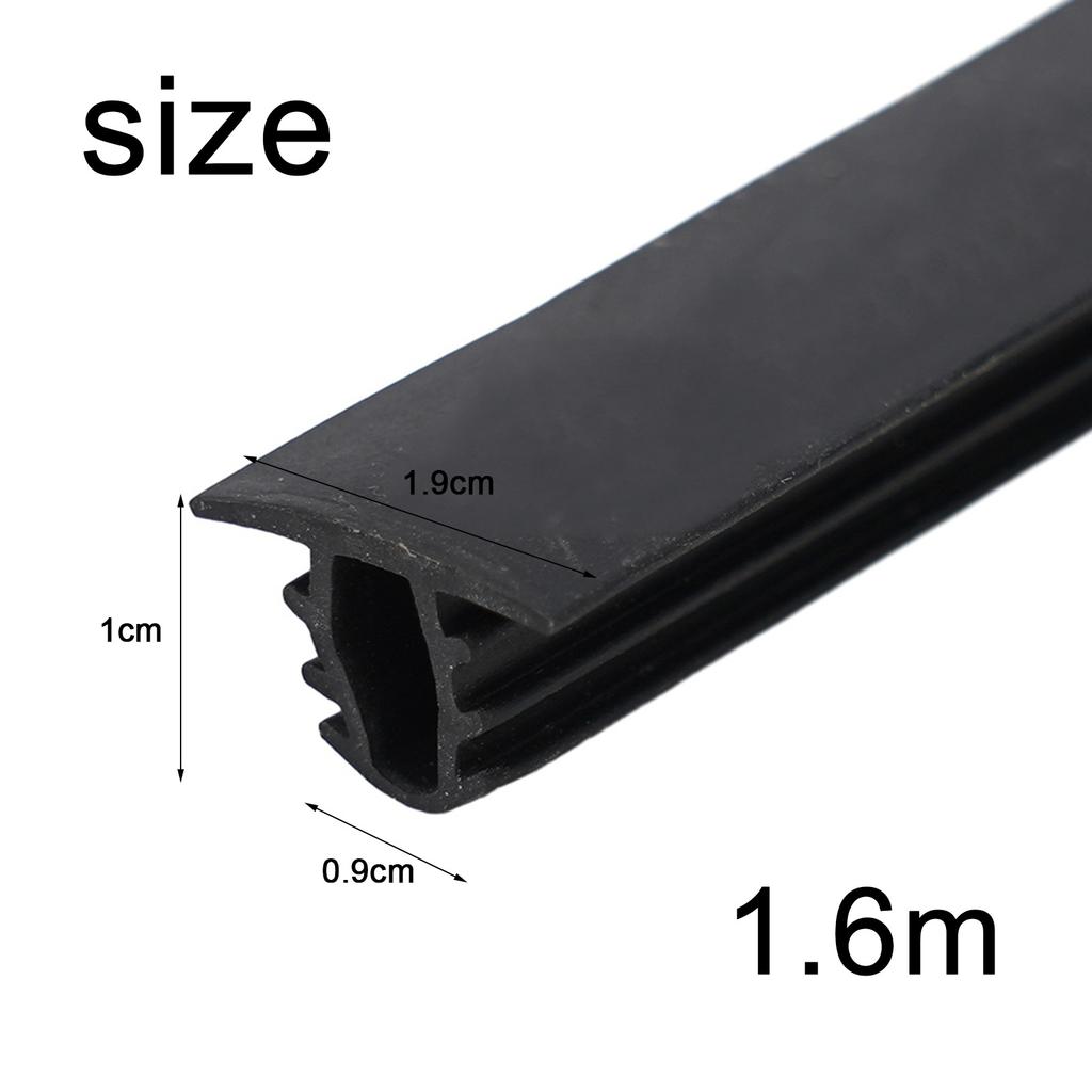 1.6m Car Dashboard Sealing Strip Windshield Gap Noise Insulation Shockproof Strips Dustproof Sealing Strip Car Accessories