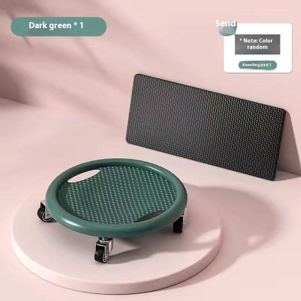 Safety Abdominal Wheel Roller Noiseless Abdominal Muscle Trainer Fitness Sliding Disc Home Fitness