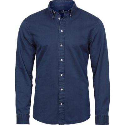 Mens Long Sleeve Casual Twill Shirt