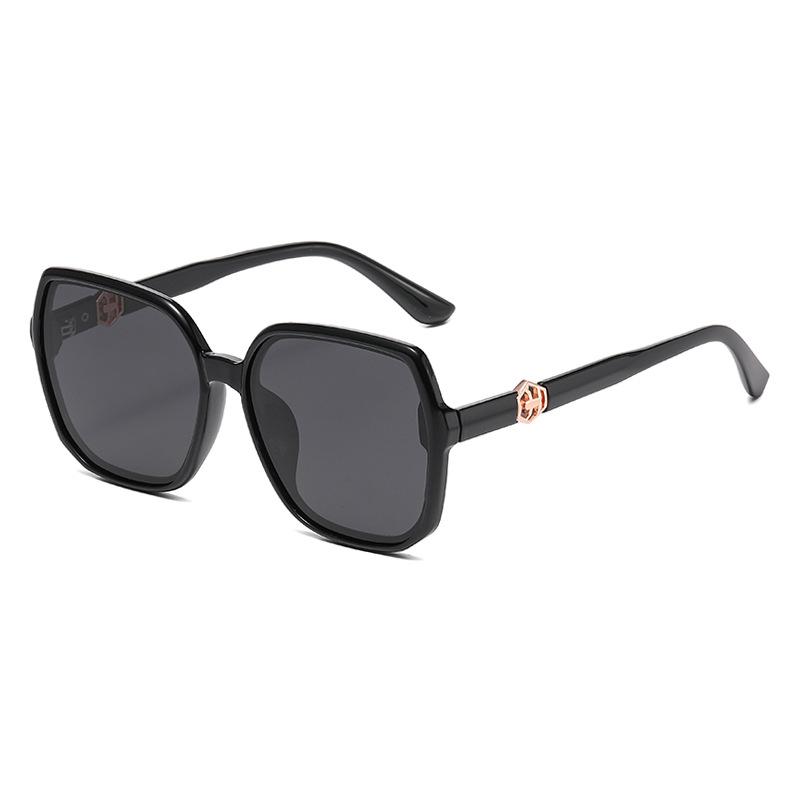 New European and American fashion box polarized sunglasses women's outdoor personality trend street sunscreen sunglasses women's models