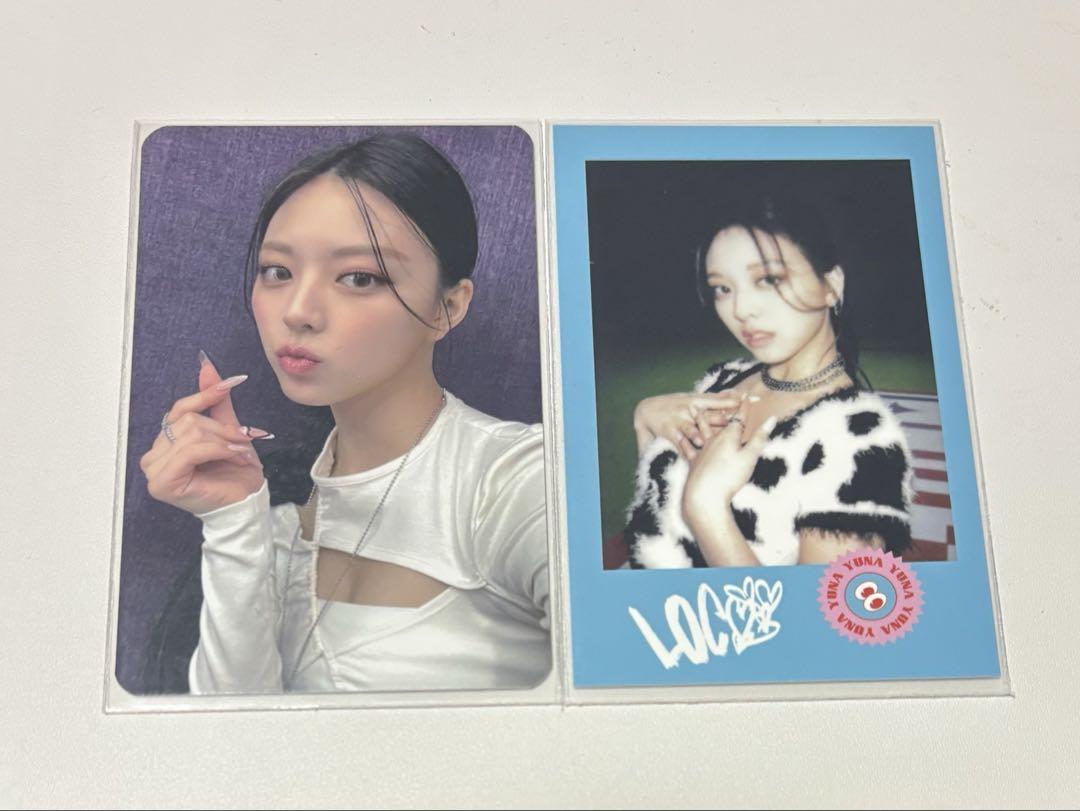 

[USED] ITZY Yuna Trading Card CRAZY IN LOVE Soundwave Lucky Drop