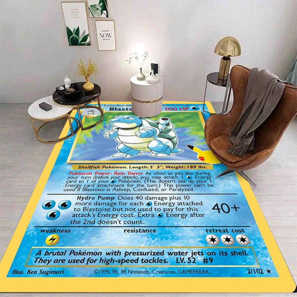 Anime Teppich Cartoon Wohnzimmer Schlafzimmer Küche Sofatisch Balkon Teppich Rutschfeste Waschbare Matte Exquisite Heimdekorationen