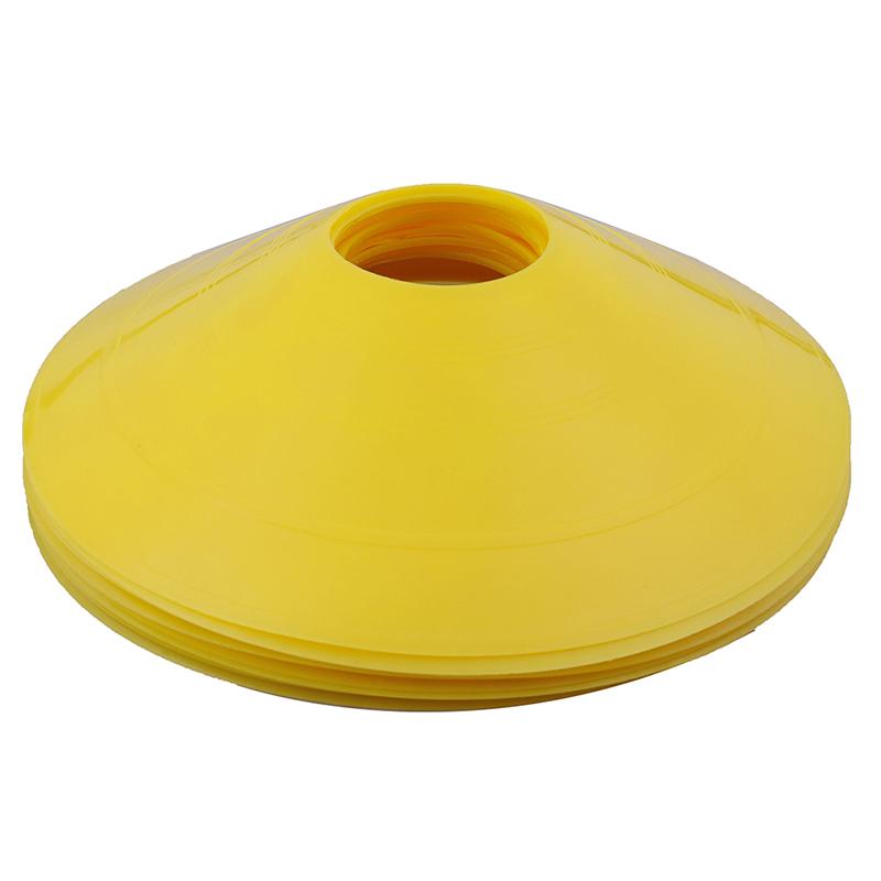 Soccer Discs Bucket Marker Training Sign Flat Cones Marker Discs