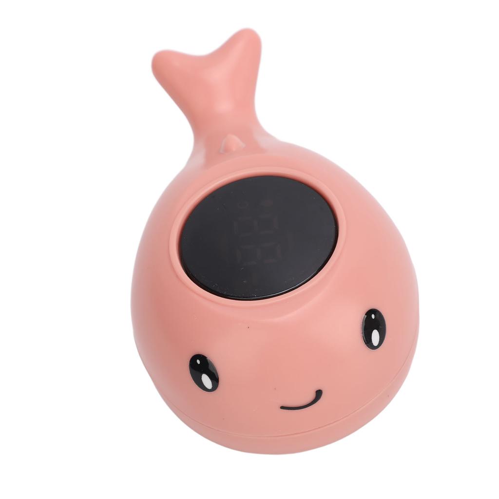 Whale Bath Temperature Tester Digital Waterproof Lovely Infant Bath Temperature Monitor for Washroom