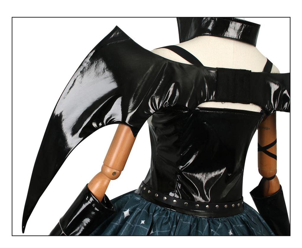 Future Devil Corset Cosplay - Raccoon Rascal Female Outfit