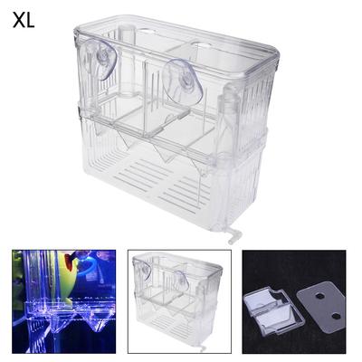 Acryl Vis Kweek Aquarium Dubbele Laag Hangend Fry Baby Vis Kweekbak Incubator Net Vis