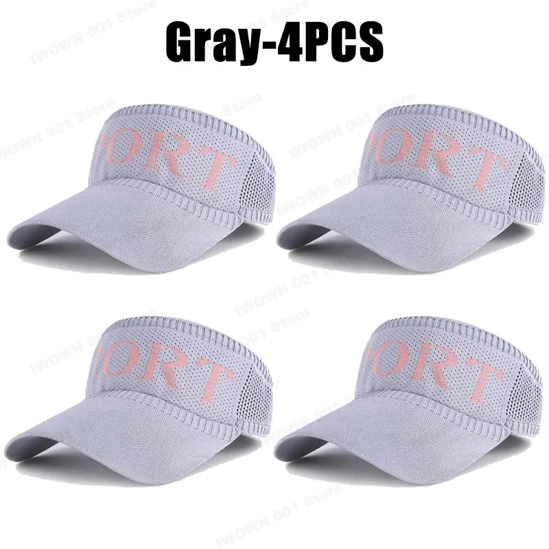 Summer Women Sun Visor UV Protection Cycling Baseball Cap Golf Seaside Breathable Tennis Lady Jogging Empty Top Hat Outdoor