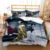 Demon Slayer Cover Digital Print Polyester Bedding Sets Child Kids Covers Boys Bed Linen Set For Teens King Size Bedding Set