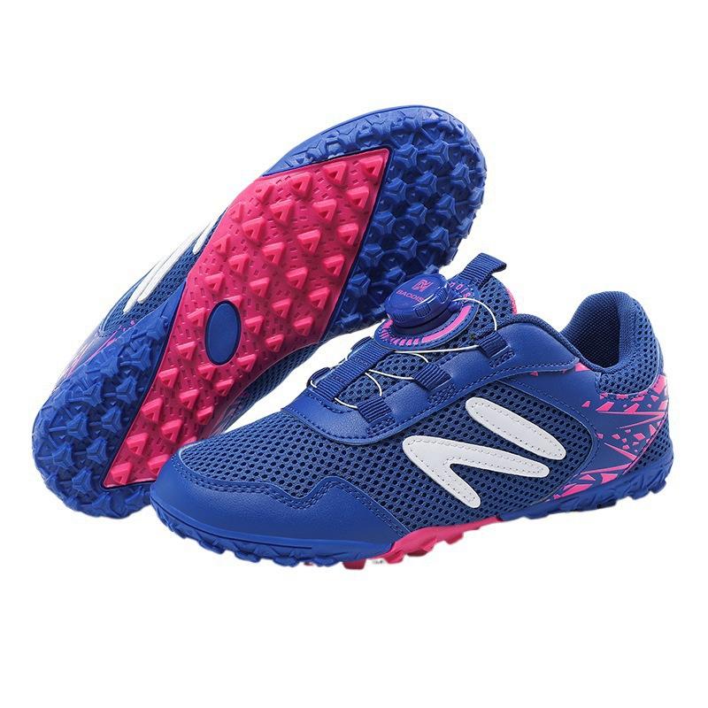 Foreign Trade 2025 Summer New Mesh Velcro Training Children Broken Nails Primary School Game Sneakers Rotating Buckle