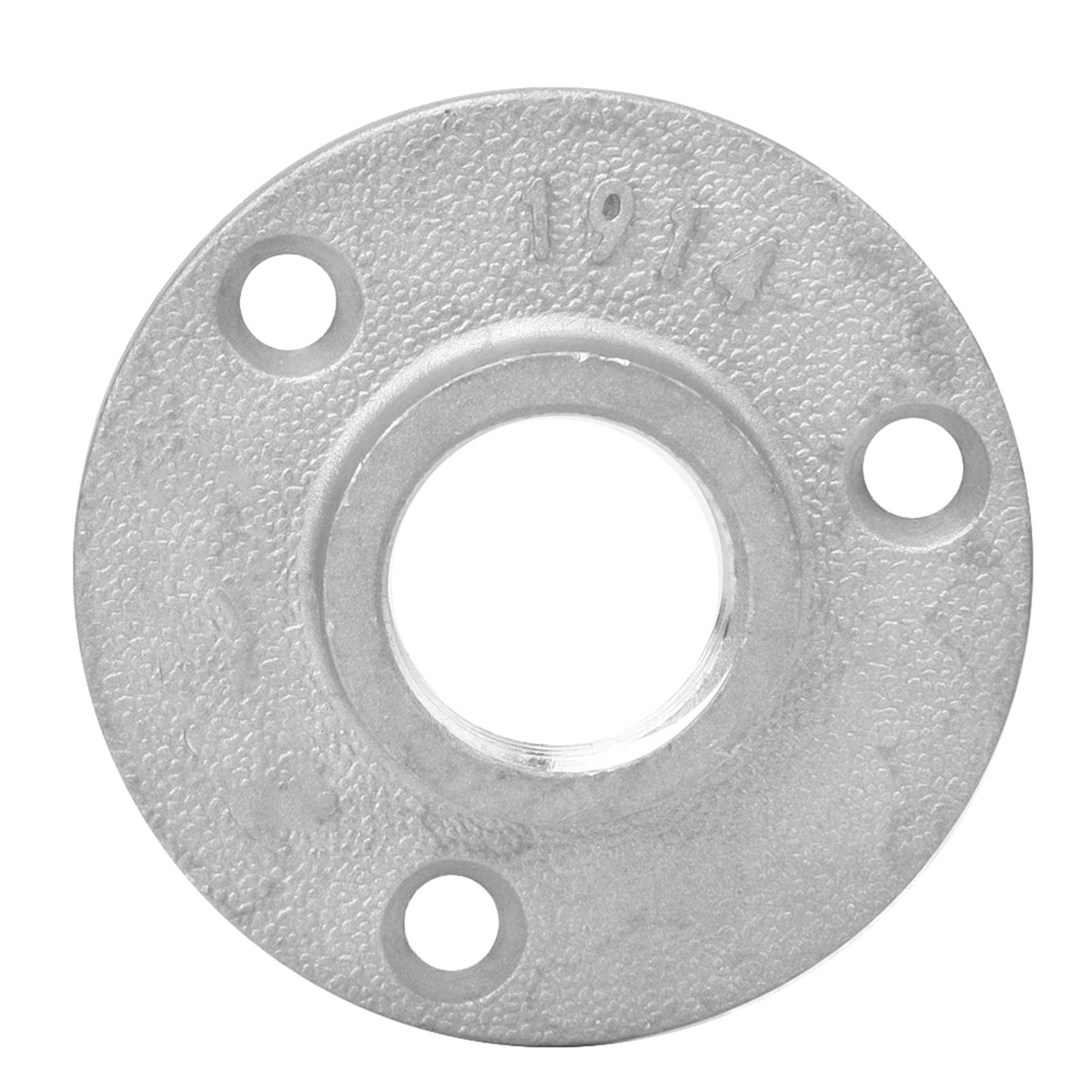 

10 шт. DN20 3 отверстия фланцевое основание фитинги для труб алюминиевый сплав резьбовое основание для крепления полки